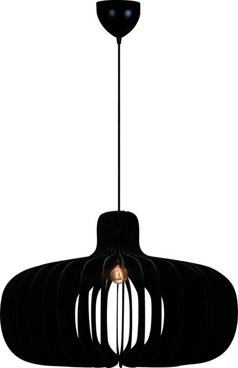 Nordlux Nordlux-Hazo 65-E27-Hout Zwart (E27)