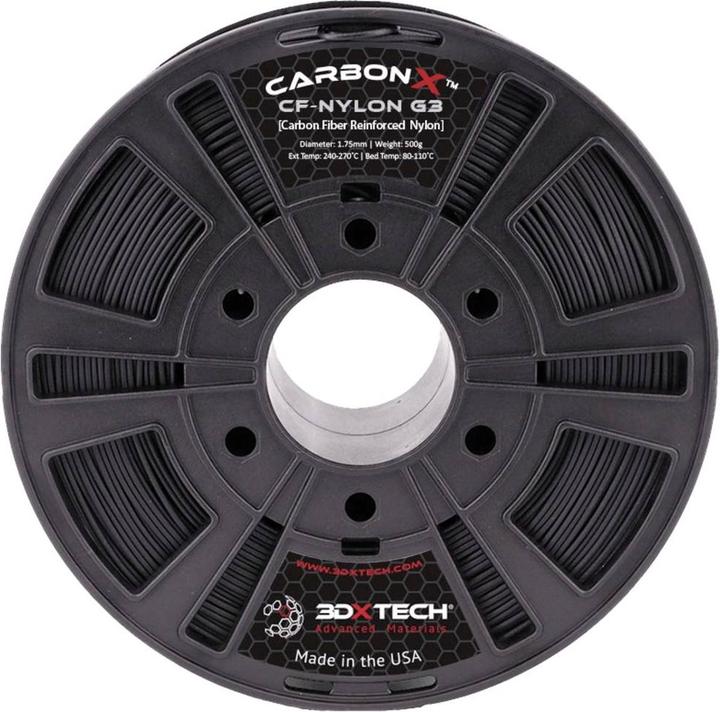 Immagine prodotto 3D Xtech 3DXTech CarbonX CF PA Poliammide (Nylon, 1.75 mm, 500 g)