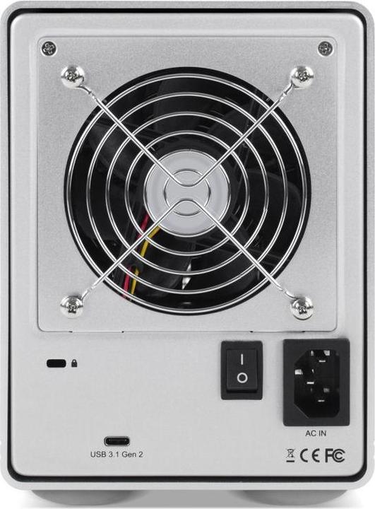 Produktbild OWC Mercury Elite Pro Quad - HDD-Gehäuse - 2.5/3.5 Zoll - Serial ATA III - USB Konne (2.5", 3.5")