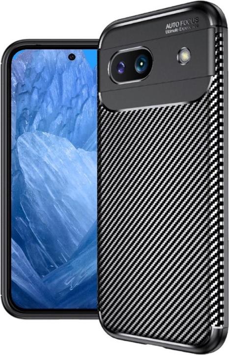 Produktbild Screenguard Google Pixel 8a Hülle Carbon Design TPU Case (Google Pixel 8)