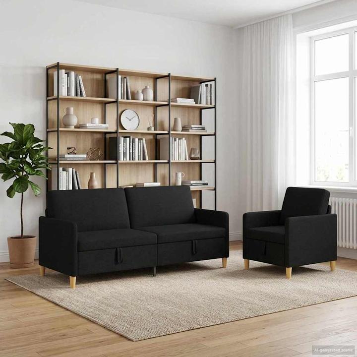Produktbild vidaXL Sofa Set (1-Sitzer, 3-Sitzer)
