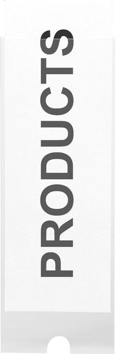 Image du produit Fenêtre de visualisation Porte-étiquettes