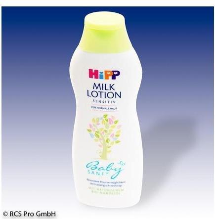 Image du produit Hipp Lotion lactée Sensitive
