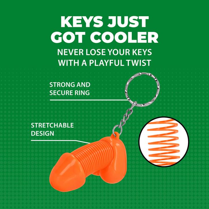 Actual product image S-Line Super Willy - Keychain - Orange