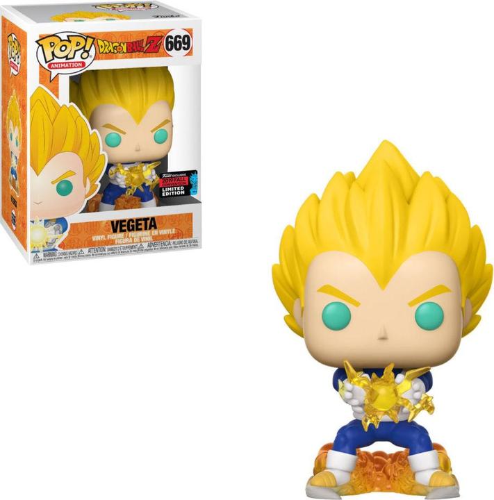 Produktbild Funko POP! Dragon Ball Z Vegeta (Final Flash) Fall Convention 2019