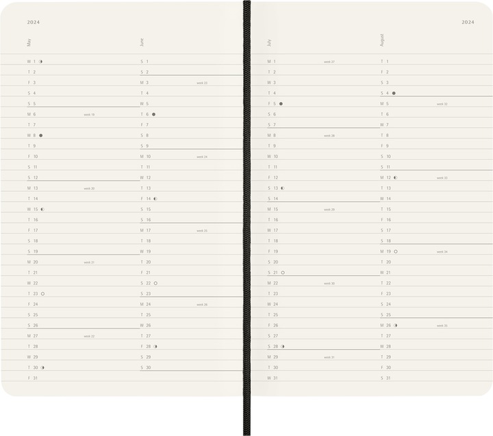 Actual product image Moleskine Notebook (A5, English)