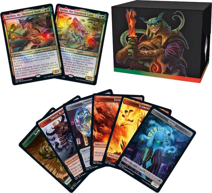 Immagine prodotto Magic the Gathering MTG - Mazzo Commander Dinastia Neon Kamigawa - Aggiornamenti scatenati (Inglese, Comandante)