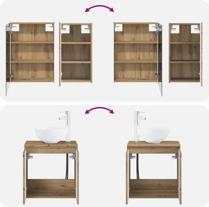 Produktbild vidaXL Badezimmer Set