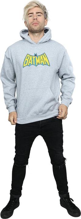 Actual product image Mens Batman Crackle Logo Hoodie (XL)