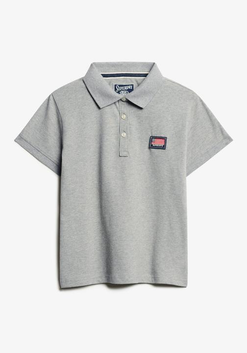 Produktbild Superdry Athletic Essentials Polohemd mit Grafik (40)
