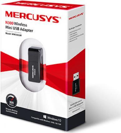 Produktbild Mercusys MW300UM Netzwerkkarte Eingebaut USB (USB)