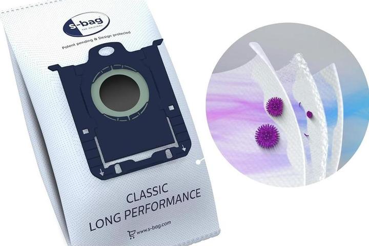 Produktbild Philips s-bag Classic Long Performance FC8021/03 (4 x)