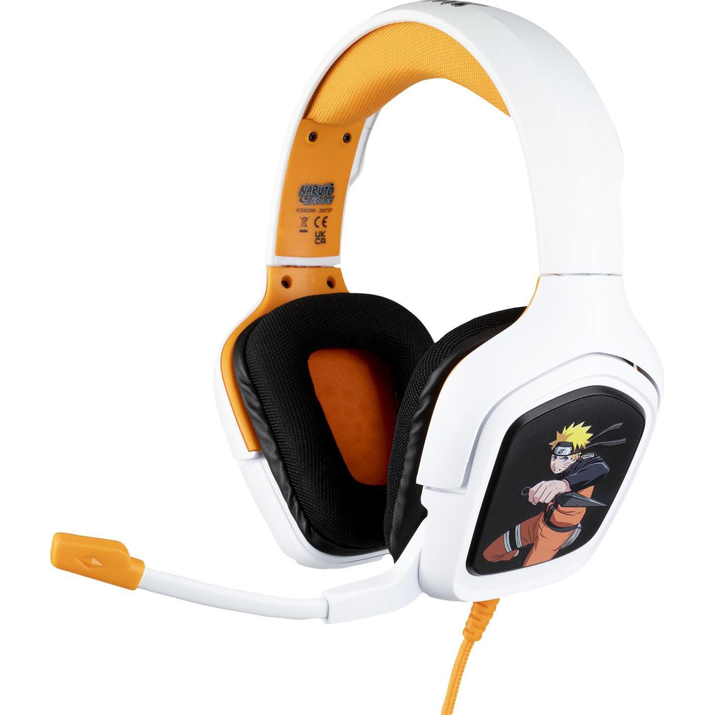 Konix Naruto Headset - weiss (Kabelgebunden), Gaming Headset, Mehrfarbig