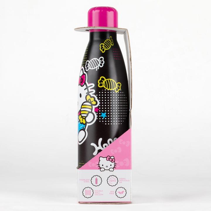 Image du produit Konix HELLO KITTY - Bonbons - Bouteille en Acier Inoxydable 500ml (0.50 l)
