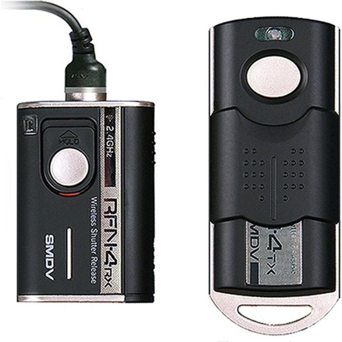 SMDV Set di trigger radio RFN 4 Samsung (RF 909) (Funk), Telecomando fotocamera, Nero