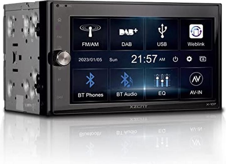Produktbild Xzent X-107 2-Din 6.75 Infotainer DAB und Weblink Cast