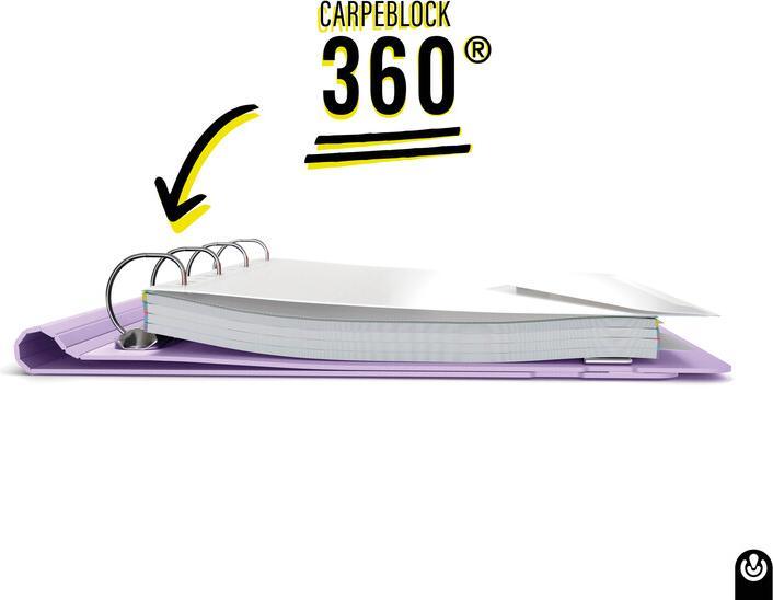 Produktbild Carchivo Ringbuch mit Inhalt Carpeblock 360 (A4, 40 mm)