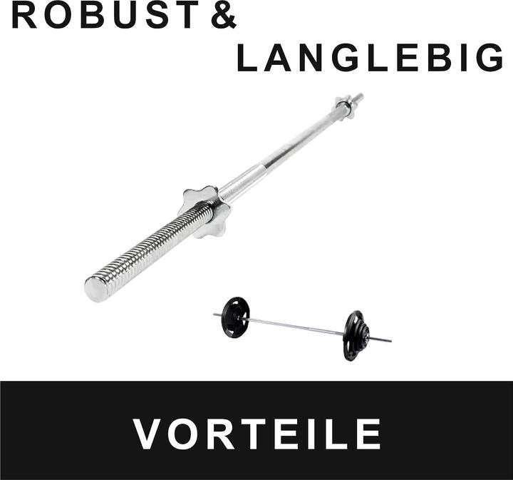Actual product image Lisaro Langhantelstange mit Sternverschlüssen