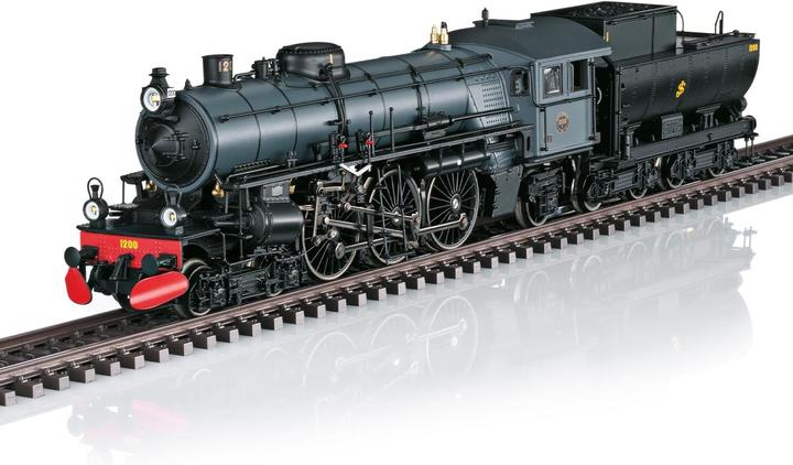 Märklin 39490 H0 Locomotive à vapeur Litt F 1200 de la SJ (Piste H0)