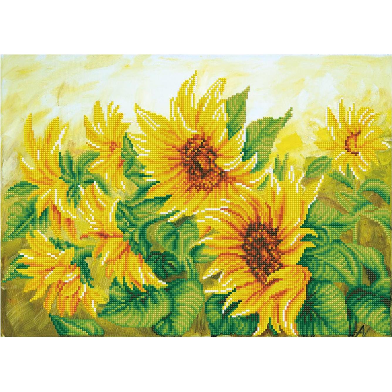 Diamond Dotz Diamond Painting Sonnenblumenfeld