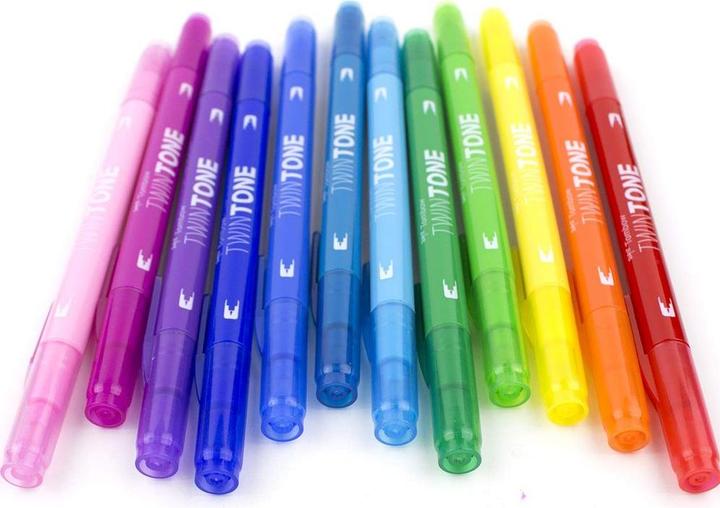 Produktbild Tombow TwinTone Regenbogen (12x)