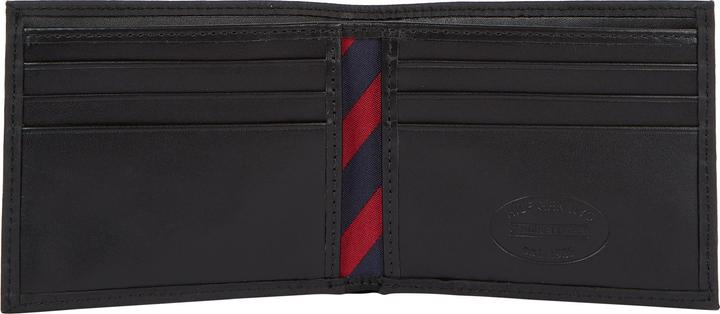 Produktbild Tommy Hilfiger Herren Geldbörse Johnson Mini CC Wallet aus Leder, Schwarz (Black), Onesize