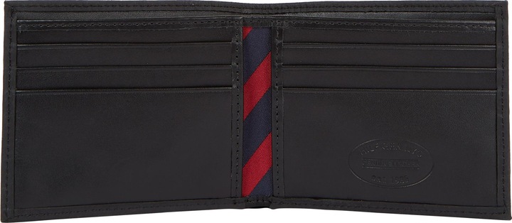 Actual product image Tommy Hilfiger Men's Johnson Mini CC Wallet Leather, Black, Onesize
