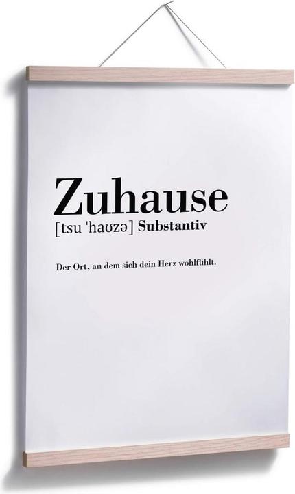 Image du produit Trenddeko Grammaire - Maison (30 x 40 cm)