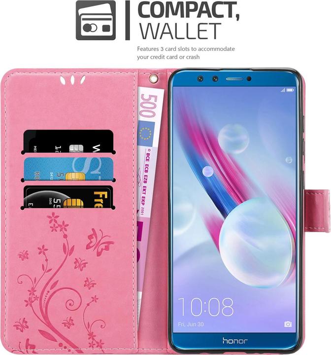 Produktbild Cadorabo Flower Book Cover (Honor 9 Lite)