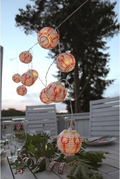 Produktbild Star Trading Lichterkette Crayfish Party Batteriebetrieben (1.40 m)