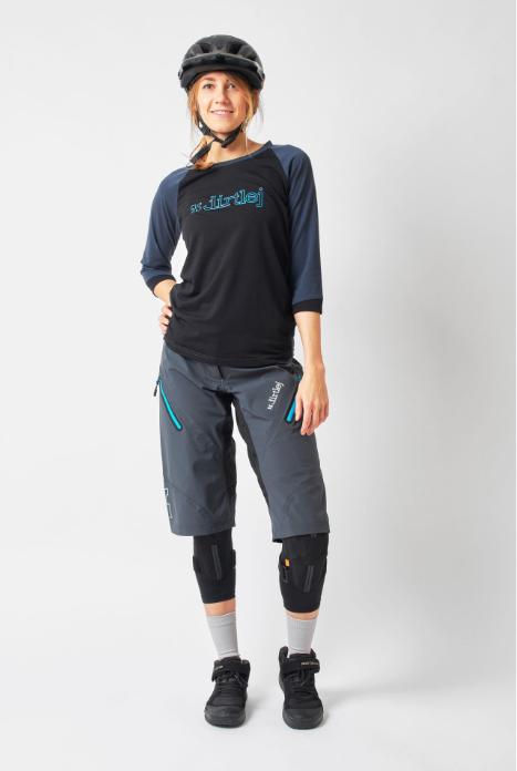 Image du produit dirtlej Trailscout Waterproof Shorts Ladies, bleu/turquoise, XS (XS)