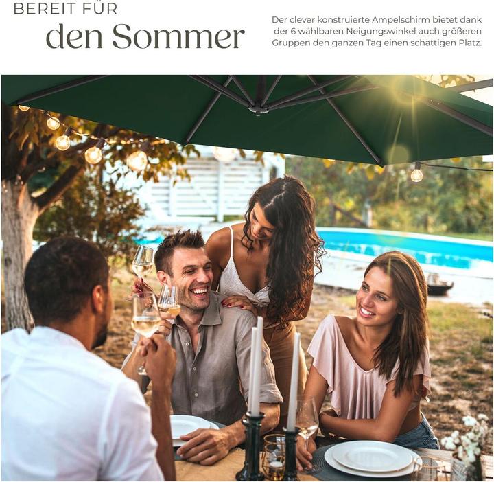 Produktbild tectake Ampelschirm (3 m)