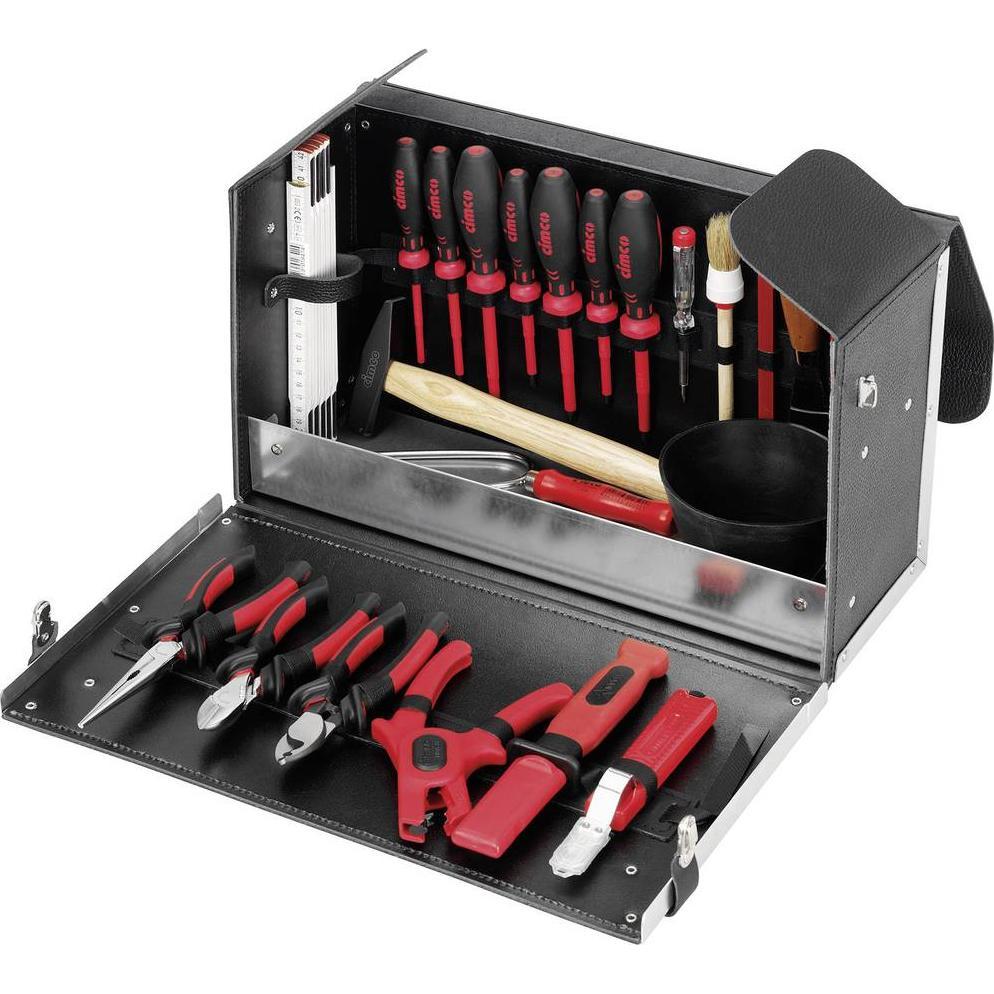 Thumbnail - Cimco, Werkzeugkoffer, Bestückter Lehrlingskoffer Leder (23 Teile)