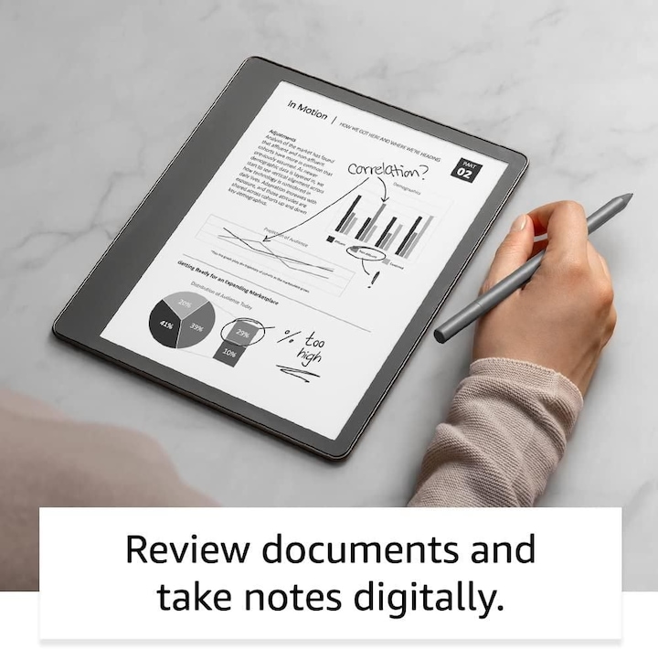 Actual product image Amazon Kindle Scribe 10.2 incl. premium stylus pen (10.20", 16 GB, Graphite)