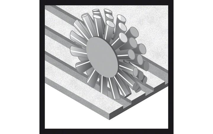 Produktbild Bosch Professional Zubehör PRO Metal clean X-Lock Scheibenbürste, 115 x 0,3 mm