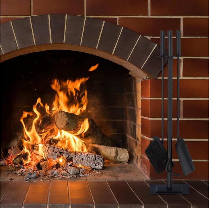 Produktbild Relaxdays Kaminbesteck (15 x 15 x 61 cm)