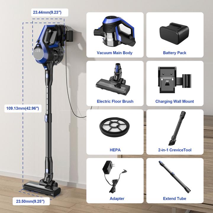 Produktbild Moosoo XC1 Kabelloser Staubsauger