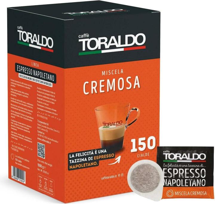Caffè Toraldo Miscela Cremosa (150 x Port.)