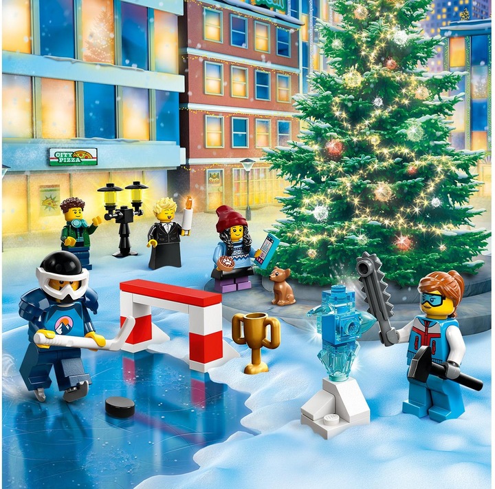 Actual product image LEGO City Advent Calendar 2023