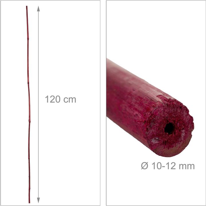 Produktbild Relaxdays 25x Pflanzstäbe (120 cm, 120 cm)