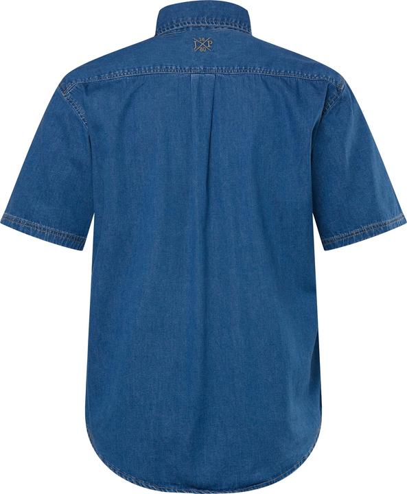 Produktbild JP1880 Denimhemd, Denim, Halbarm, Modern Fit Passform, Kent Kragen, bis Gr. 8XL (XXL)