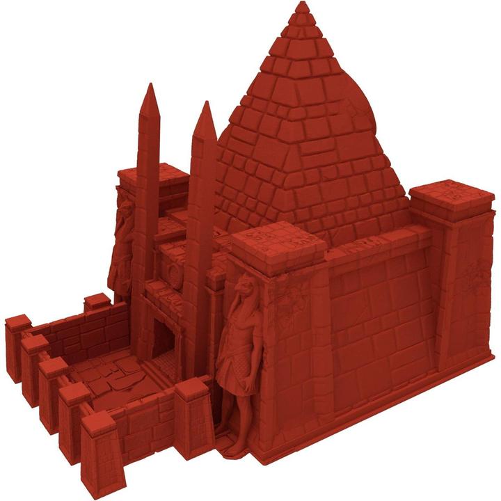 Produktbild Feldherr Fates End Dice Tower Temple Ra schwarz 3D gedruckt Tabletop (Kunststoff)