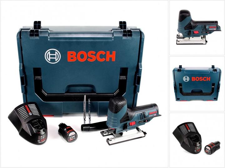 Produktbild Bosch Professional Bosch GST 12V-70 Professional Akku Stichsäge 12 V + 1x Akku 3,0 Ah + Ladegerät + L-Boxx