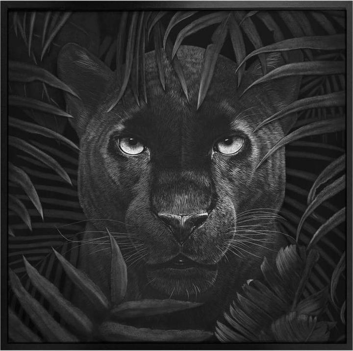 Image du produit Trenddeko Panthère dans la jungle (120 x 120 cm)