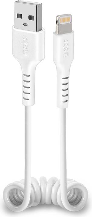 Image du produit SBS Câble de données USB 2.0 - Apple Lightning (0.50 m, USB 2.0)