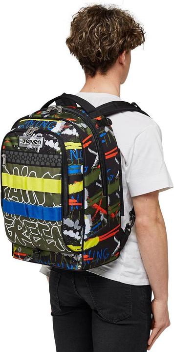 Image du produit Seven Cric à roulettes 3 roues WD Fluo (34 l)