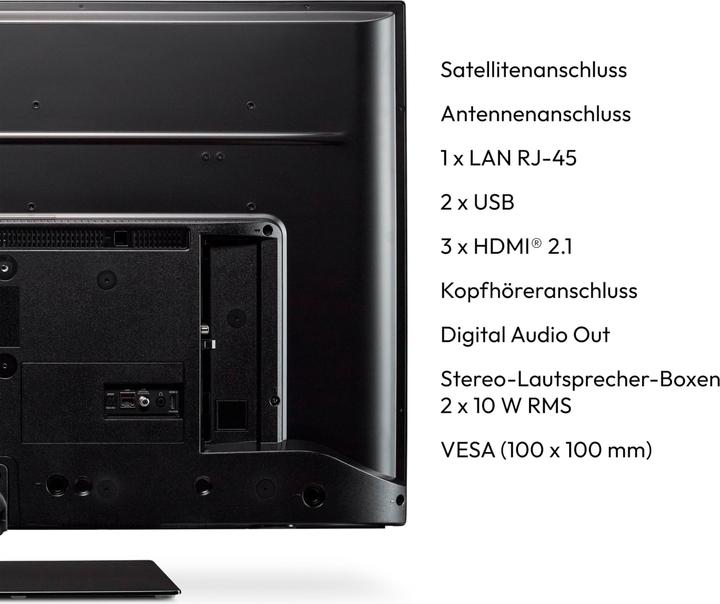 Produktbild Medion LIFE® X14371 (MD 30921) Android TV (43", LCD, 4K)