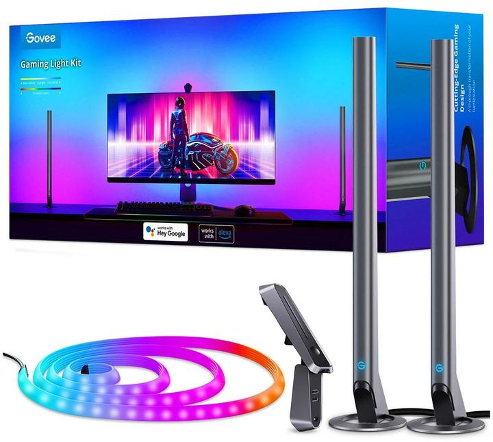 Image du produit Govee DreamView G1 Pro Lumière de jeu, RGBIC, WiFi (300 lm)
