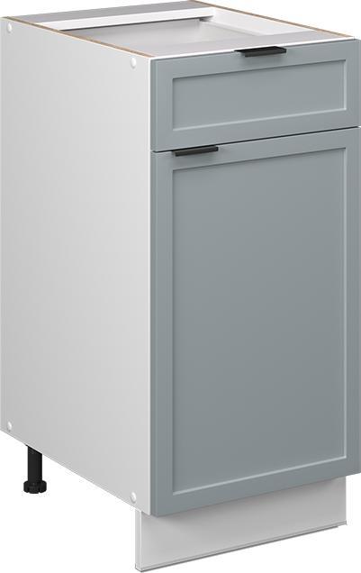 Blau, hellblau-grau, Weiss