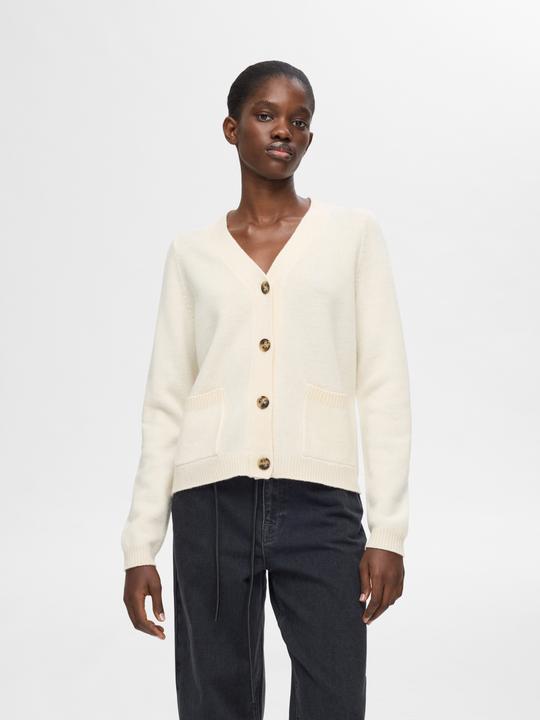 Actual product image Selected 100% wool cardigan (XL)